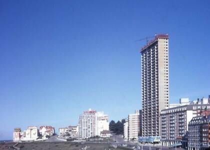 Imagen tomada en una de las últimas fases de su edificación