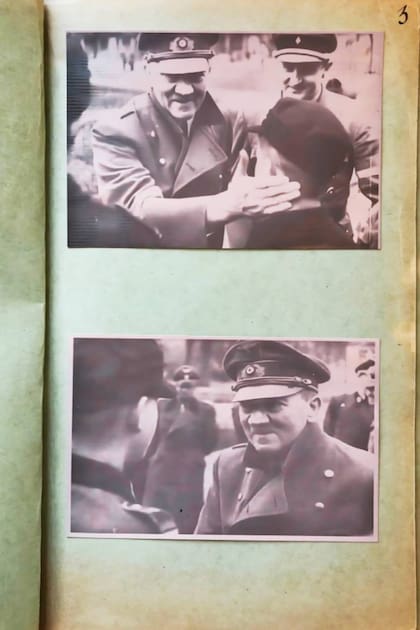 Imágenes de Adolf Hitler pocos días antes de su muerte, en el informe del Smersh, el grupo de contraespionaje ruso que encontró el cadáver del Führer el 5 de mayo de 1945