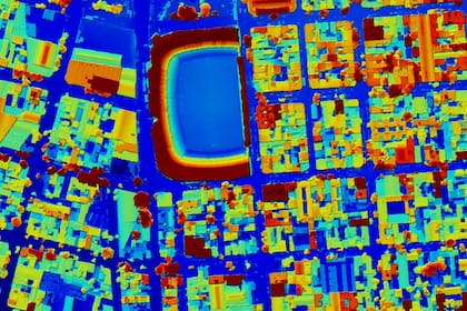 Imágenes de drone del estadio de Boca Juniors