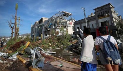Imágenes de la devastación del huracán Otis en Acapulco