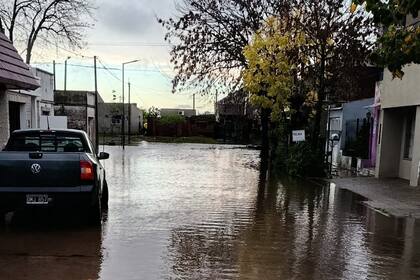 Imágenes de la inundación en Salto compartidas por los vecinos