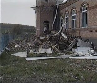 Imágenes de los ataques en Chechenia (Foto: Captura de video)