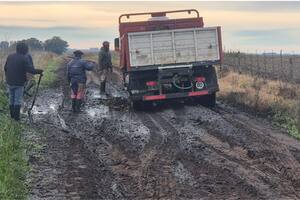 Imágenes de los caminos rurales de Azul, provincia de Buenos Aires