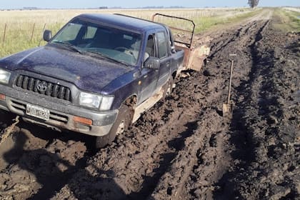 Imágenes de los caminos rurales en la provincia de Buenos Aires