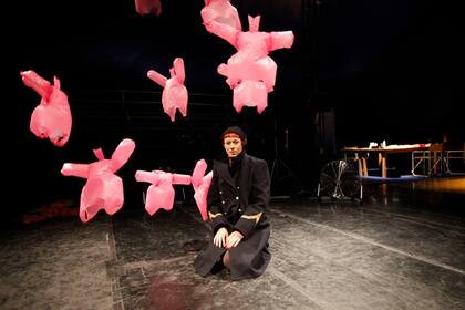 Imgenes de un ensayo de Polo Circo