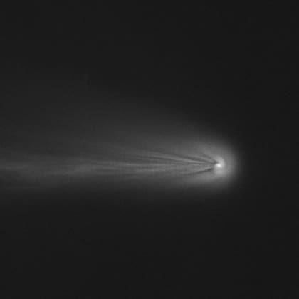 Imagenes del 16 de marzo del cometa "Diablo" sacada por el astrofotógrafo, Jan Erik Vallestad. Instagram: @janvalphotography