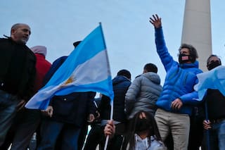 Euforia e indignación: el banderazo federal 9J en fotos
