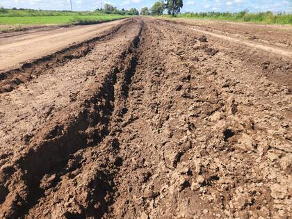 Imágenes del camino 136, Candelaria Sud, departamento Totoral