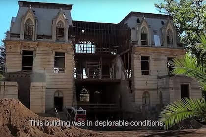 Imágenes del castillo abandonado