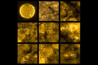 Los científicos han recurrido por lo general a telescopios en la Tierra para obtener primeros planos de la superficie del Sol, pero la atmósfera terrestre limita la cantidad de luz visible necesaria para lograr vistas tan íntimas como las obtenidas por la Solar Orbiter