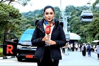 Vieron un video de un teleférico turístico, fueron a visitarlo y resultó ser una invención hecha con IA