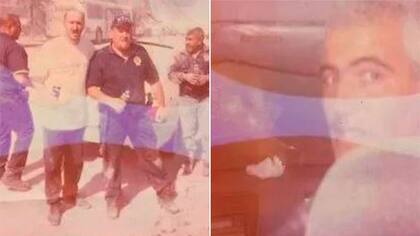 Imágenes que le tomaron a Hernán el 11 de septiembre de 2001.