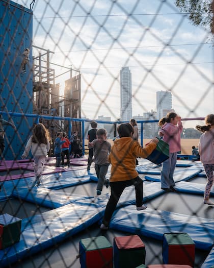Imagina Bocha propone diferentes juegos, la gran mayoría al aire libre.