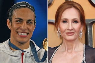J. K. Rowling celebró un fallo del Comité Olímpico y volvió a tratar de “hombre” a la boxeadora argelina Imane Khelif