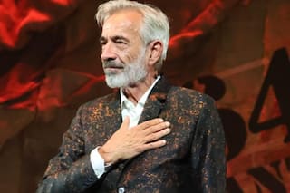 Imanol Arias reapareció en público luego de su condena y no pudo evitar las lágrimas