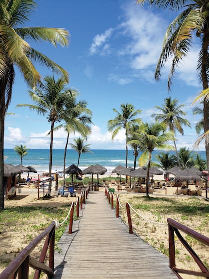 Imbassaí, un pueblo brasileño a 63 kilómetros de Salvador