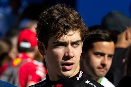 IMOLA, ITALY - MAY 18: Franco Colapinto of Argentina and Alpine F1 team looks on in the paddock during the F1 Grand Prix of Emilia-Romagna at Autodromo Internazionale Enzo e Dino Ferrari on May 18, 2025 in Imola, Italy. (Photo by Kym Illman/Getty Images)
