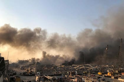 La zona quedó totalemnte desvastada