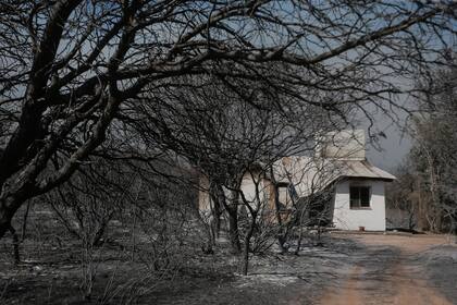 Charbonier es una de las zonas más afectadas hasta el momento, en donde varias casas fueron alcanzadas por el fuego