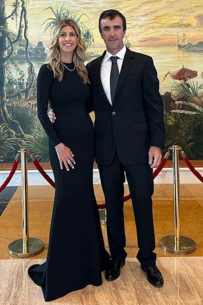 Impecables, el polista Pablo Mac Donough y su mujer Mechi Venancio.