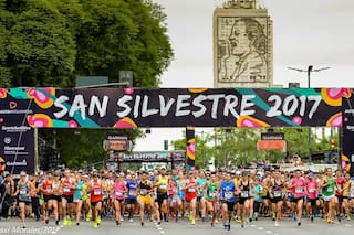 San Silvestre cerró 2017 con 10.000 corredores en el centro porteño