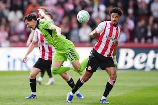 Improbables esperanzas de Brentford se frenan con quinto empate seguido en la Liga Premier