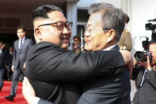 Segunda reunión entre las Coreas: Kim Jong-un y Moon Jae-in se encontraron hoy