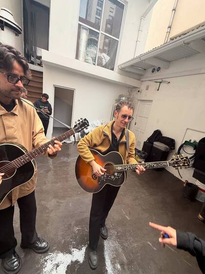 Iñaki Colombo y Tomás Verduga.