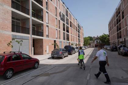 La construcción de los departamentos avanza