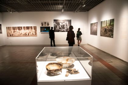 Una de las salas de exposición del Centro Cultural Kirchner, sede de diversas muestras de renombre.