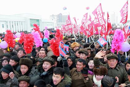 Inauguración de la nueva ciudad norcoreana de Samjiyon