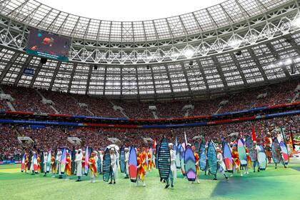 Inauguración del Mundial Rusia 2018