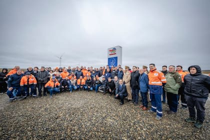 Inauguración del parque eólico más austral del mundo