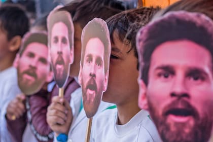 Inauguran un parque con fondos enviados por la Fundación Messi