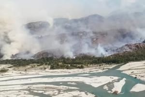 Fuego en la Patagonia: dos incendios en áreas protegidas ponen en alerta a la región