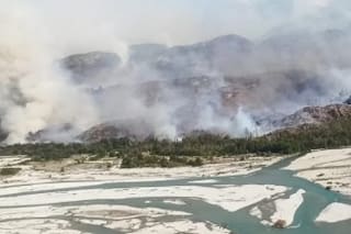 Dos incendios en áreas protegidas ponen en alerta a la región