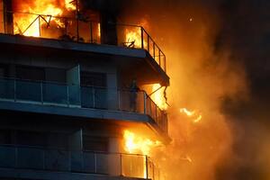Los dramáticos testimonios que dejó el incendio del edificio: “Ya no queda nada de mi casa”