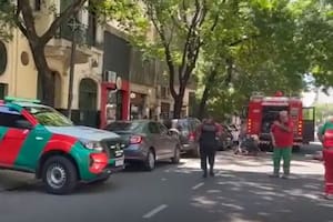 Incendio en un hotel familiar en Caballito