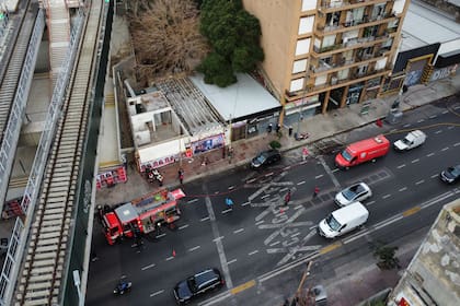 Incendio en Chacarita