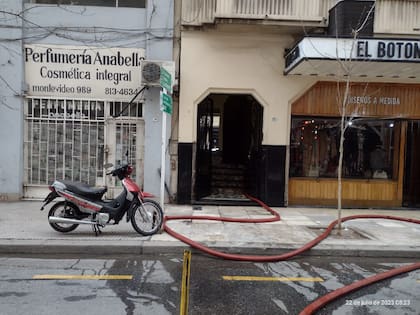 Incendio en Recoleta