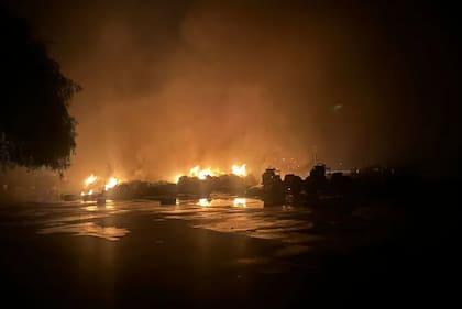 Incendio en Agrale, la fábrica de tractores ubicada en la localidad de Mercedes