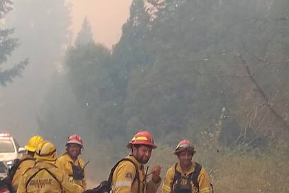 Incendio en El Bolsón