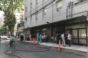 Evacuaron el Instituto Cardiovascular por un incendio