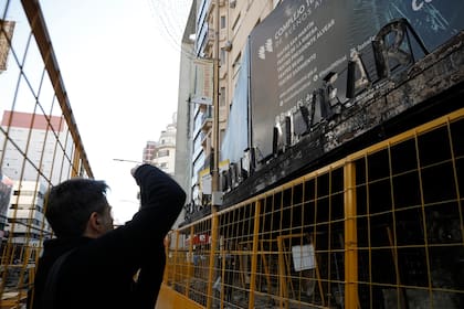 Incendio en el Teatro General Alvear