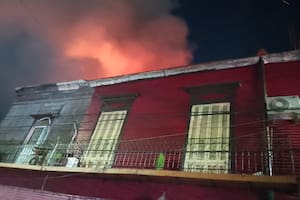 Incendio en La Boca