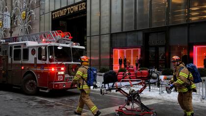 Incendio en la Trump Tower, en Nueva York.