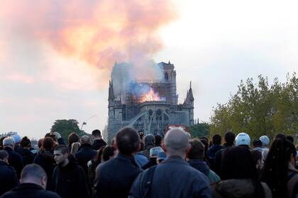 Incendio en Notre Dame