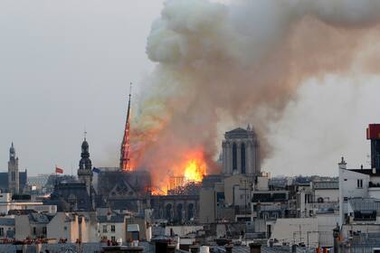 Incendio en Notre Dame