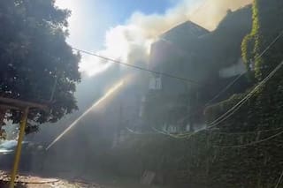 Incendio en un conventillo de tres pisos en La Boca