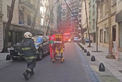 Incendio en un hotel de la calle Arroyo donde antes estaba Sofitel
